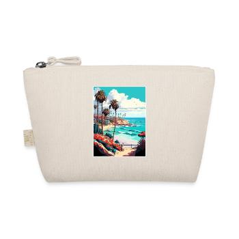 La Jolla Shore California Vintage Reiseposter - Bio-Täschchen - Natur - Vorne