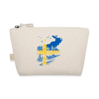 SUÈDE ORIGNAL DRAPEAU SUÉDOIS - Trousse biologique - nature - Devant