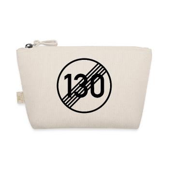 UNBEGRENZT 130 by Unbegrenzt Apparel - Bio-Täschchen - Natur - Vorne