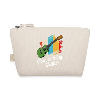 Né pour jouer de la guitare - Trousse biologique - nature - Devant