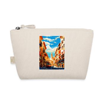 Pamplona Spanien Vintage Reiseplakat Souvenir WPA - Bio-Täschchen - Natur - Vorne
