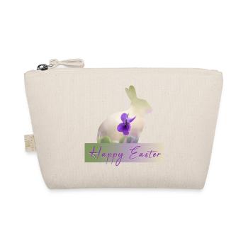 Happy Easter - Bio-Täschchen - Natur - Vorne