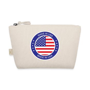 made in the USA - Bio-Täschchen - Natur - Vorne