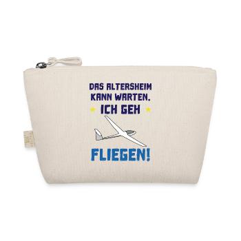 das altersheim kann warten - Bio-Täschchen - Natur - Vorne