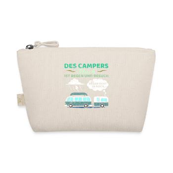 Camper Spruch Wohnwagen Wohnmobil Womo Camping - Bio-Täschchen - Natur - Vorne