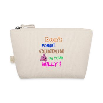 Condom - Bio-Täschchen - Natur - Vorne