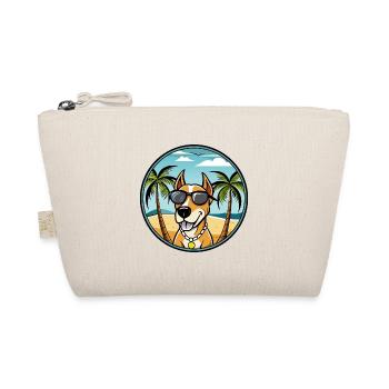 Transsilvanischer Windhund Rasse Cartoon Sonnenbrille - Bio-Täschchen - Natur - Vorne