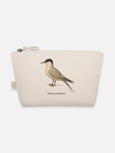 Küstenseeschwalbe – Ornithologische Illustration - Bio-Täschchen - Natur