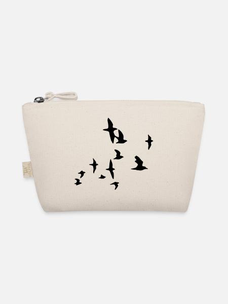 birds - Bio-Täschchen - Natur