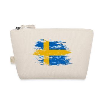 Sweden flag used - Organic Pouch - nature - Front
