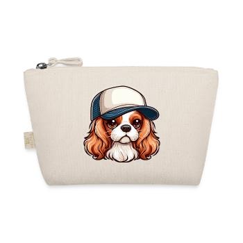 Chien Cavalier King Charles chien - casquette - Trousse biologique - nature - Devant