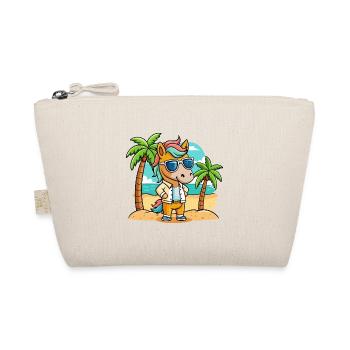 Cheval Drôle Dessin Animé Plage Été Lunettes de soleil - Trousse biologique - nature - Devant