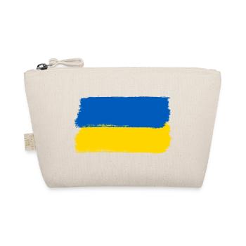 Ukraine Flagge - Bio-Täschchen - Natur - Vorne