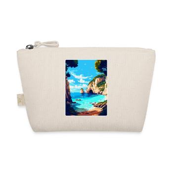 Zakynthos Griechenland Vintage Reiseplakat Souvenir - Bio-Täschchen - Natur - Vorne