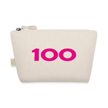 100. 100 JAHRE. 100-JÄHRIGES JUBILÄUM. 100. GEBURTSTAG - Bio-Täschchen - Natur - Vorne