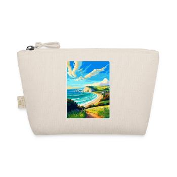 Isle Of Wight Vintage Travel Poster Souvenir WPA - Organic Pouch - nature - Front
