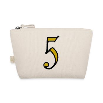 5. 5 YEARS. 5th ANNIVERSARY. 5 YEAR ANNIVERSARY - Organic Pouch - nature - Front
