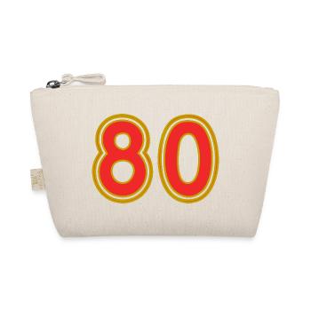 80. 80 ANS. 80e ANNIVERSAIRE. ANNIVERSAIRE 80 ANS. - Trousse biologique - nature - Devant
