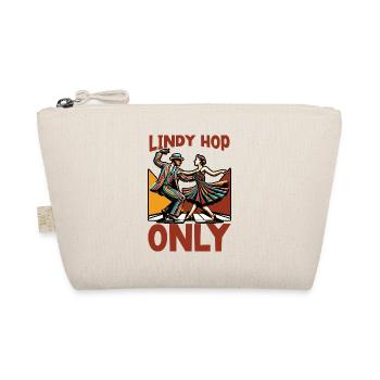 Lindy Hop Tänzer Swinging Dancing Swing Dance - Bio-Täschchen - Natur - Vorne