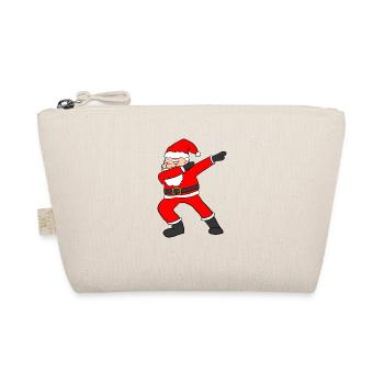 Dabbing Santa - Bio-Täschchen - Natur - Vorne
