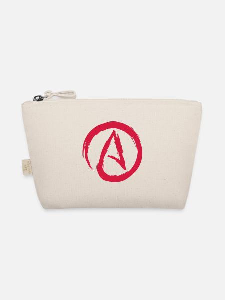 Atheismus Symbol Atheist - Bio-Täschchen - Natur