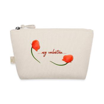 my valentine Valentin - Bio-Täschchen - Natur - Vorne