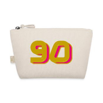 90. 90 JAHRE. 90-JÄHRIGES JUBILÄUM. 90-JÄHRIGES JUBILÄUM. - Bio-Täschchen - Natur - Vorne