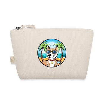 Ariege Pointer Hund Rasse Cartoon Sonnenbrille Strand - Bio-Täschchen - Natur - Vorne