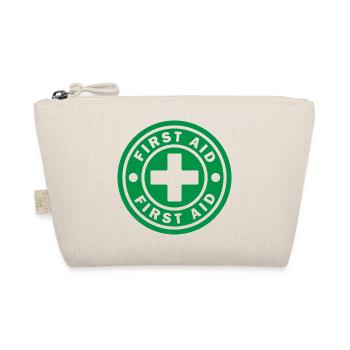 First Aid Medical Cross Sicherheitssymbol Vektor-Symbol - Bio-Täschchen - Natur - Vorne