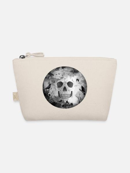 Gothic black dark GOTH - Bio-Täschchen - Natur