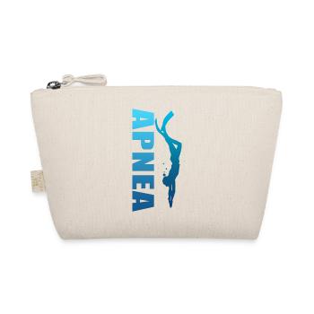 Freitaucher-Freitaucher-Geschenk-Tauchersport - Bio-Täschchen - Natur - Vorne