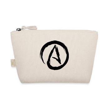 Atheismus Symbol Atheist Bürste Geschenk - Bio-Täschchen - Natur - Vorne