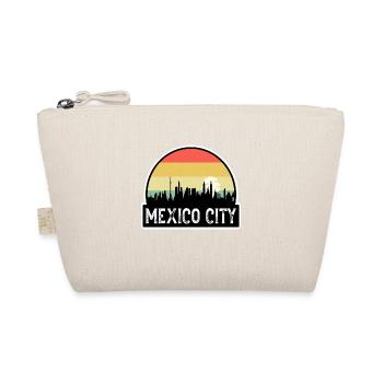 Mexiko-Stadt Mexiko-Flagge Skyline Reise-Souvenir - Bio-Täschchen - Natur - Vorne