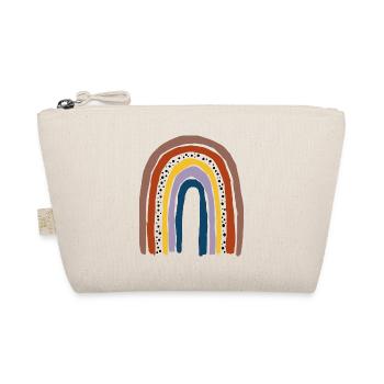 Regenbogen. - Bio-Täschchen - Natur - Vorne