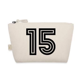 15. 15 ANS. 15e ANNIVERSAIRE. ANNIVERSAIRE 15 ANS. - Trousse biologique - nature - Devant