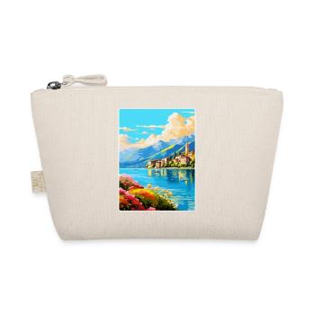 Comer See Italien Vintage Reiseplakat Souvenir WPA - Bio-Täschchen - Natur - Vorne