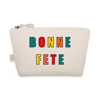 MOTHER'S DAY. HAPPY MOTHER'S DAY. MOM - Organic Pouch - nature - Front