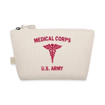 AVM WW2 USA MEDICAL CORPS US Flagge ROT - Bio-Täschchen - Natur - Vorne