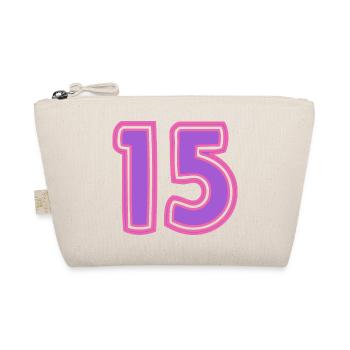 15. 15 YEARS. 15th ANNIVERSARY. 15 YEAR ANNIVERSARY. - Organic Pouch - nature - Front