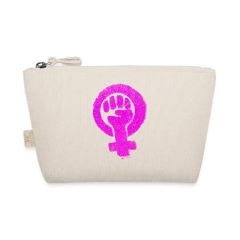 Féministe Emancipation Féministe Féminisme Égalité - Trousse biologique - nature - Devant