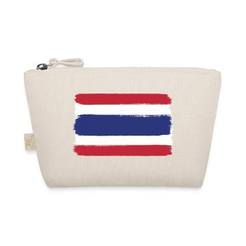 Drapeau de la Thaïlande look utilisé - Trousse biologique - nature - Devant