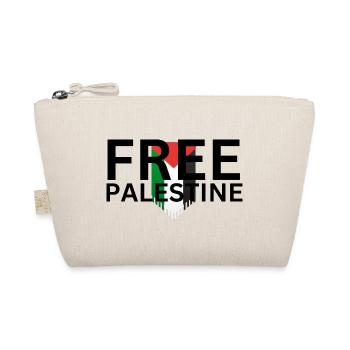Free Palestine - Bio-Täschchen - Natur - Vorne
