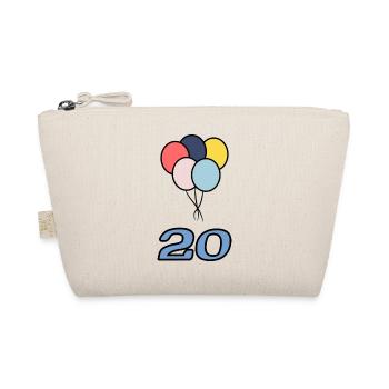 20. 20 JAHRE. 20-JÄHRIGES JUBILÄUM. 20-JÄHRIGES JUBILÄUM. - Bio-Täschchen - Natur - Vorne