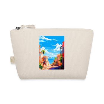 Palma Nova Spanien Vintage Reiseplakat Souvenir - Bio-Täschchen - Natur - Vorne