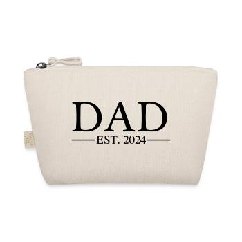Dad EST 2024 - Bio-Täschchen - Natur - Vorne