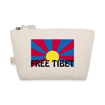 free tibet - Bio-Täschchen - Natur - Vorne