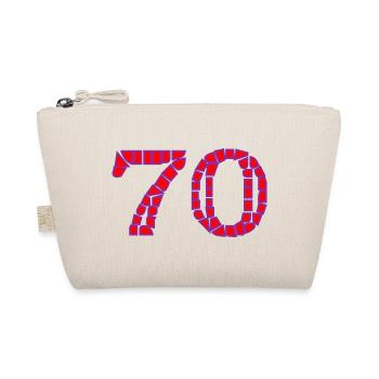 70. 70 ANS. 70e ANNIVERSAIRE. ANNIVERSAIRE 70 ANS. - Trousse biologique - nature - Devant