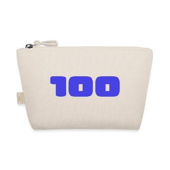 100. 100 JAHRE. 100-JÄHRIGES JUBILÄUM. 100. GEBURTSTAG - Bio-Täschchen - Natur - Vorne