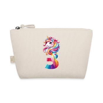 3ÈME ANNIVERSAIRE LICORNE - Trousse biologique - nature - Devant