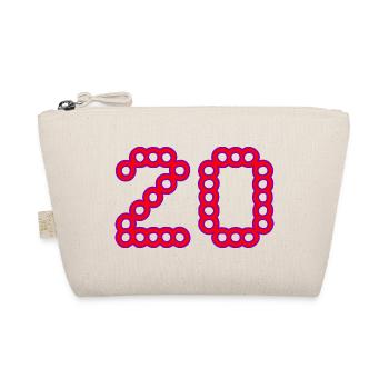 20. 20 ANS. 20e ANNIVERSAIRE. ANNIVERSAIRE 20 ANS. - Trousse biologique - nature - Devant